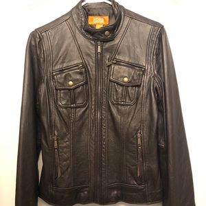 KORS | Michael Kors leather jacket